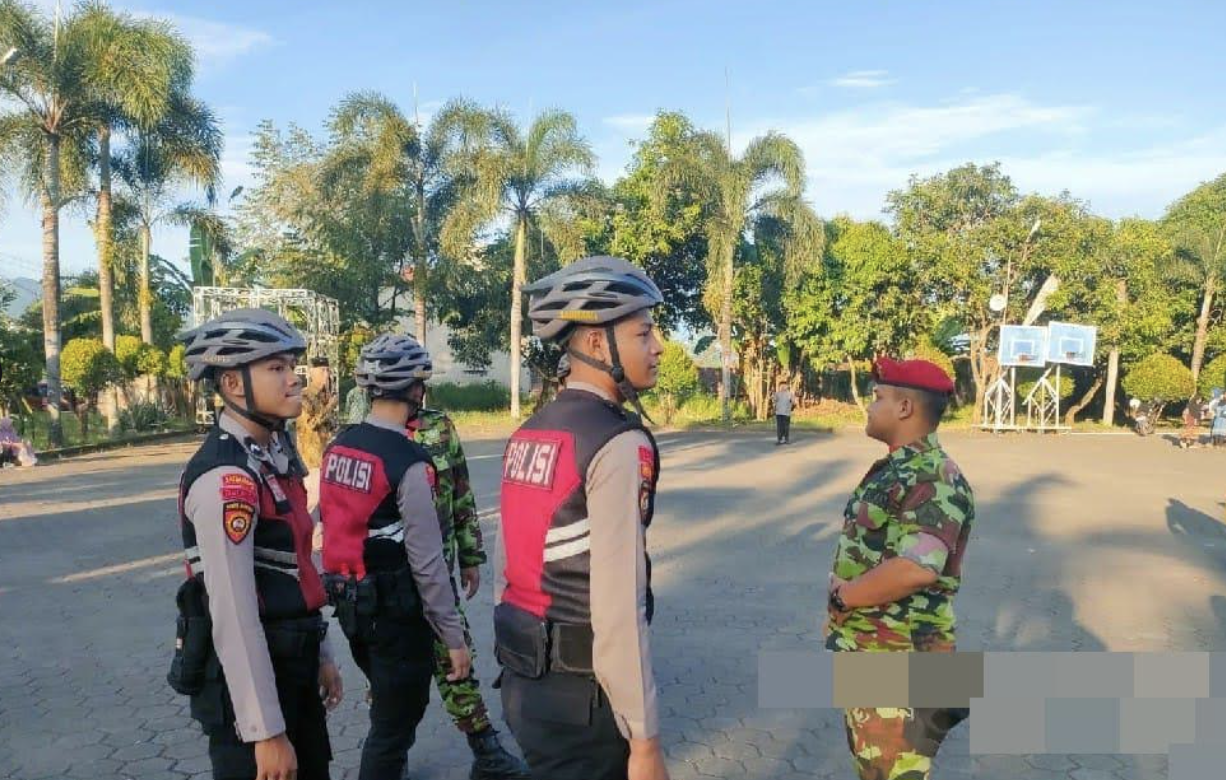 Cegah Kriminalitas Pagi Hari, Sat Samapta Polres Pekalongan Gelar Patroli Sepeda di Sejumlah Titik Keramaian