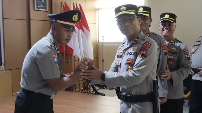 Ipda Zubaedi Raih Kenaikan Pangkat Pengabdian, Begini Pesan Wakapolres Magelang Kota