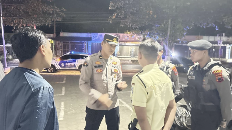 Akhir Pekan Kondusif, Polisi Aktif Berpatroli hingga Larut Malam