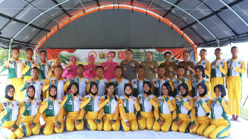 Berikan Pembekalan kepada Paskibraka Kabupaten Pekalongan, AKBP Rachmad Tekankan Disiplin dan Kerja Sama Tim