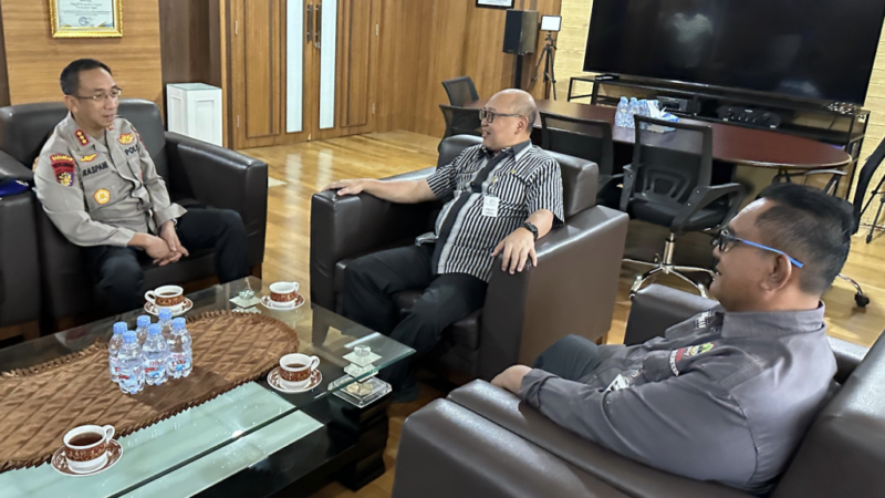 Tingkatan Sinergitas, Dirpolairud Polda Jateng Silaturahmi Dengan Dinas Kelautan Provinsi Jateng