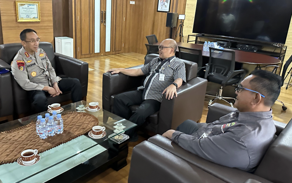 Tingkatan Sinergitas, Dirpolairud Polda Jateng Silaturahmi Dengan Dinas Kelautan Provinsi Jateng
