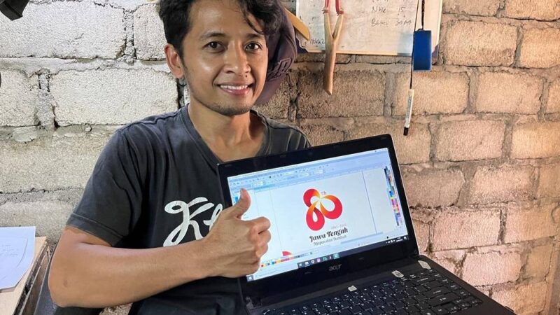 Logo 80 Menyerupai Burung Kepodang Emas, Ini Filosofinya